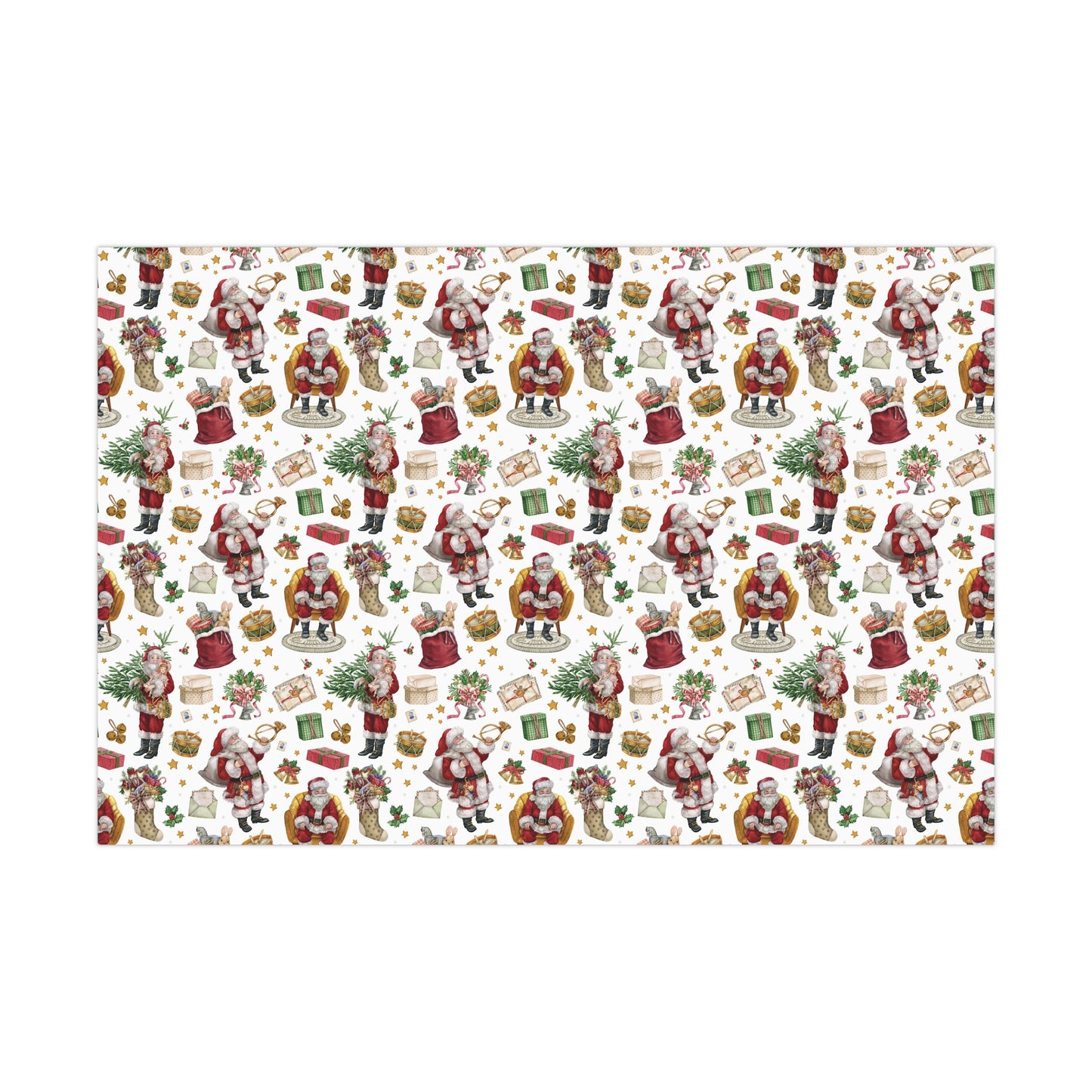 Christmas Santa Gift Wrap