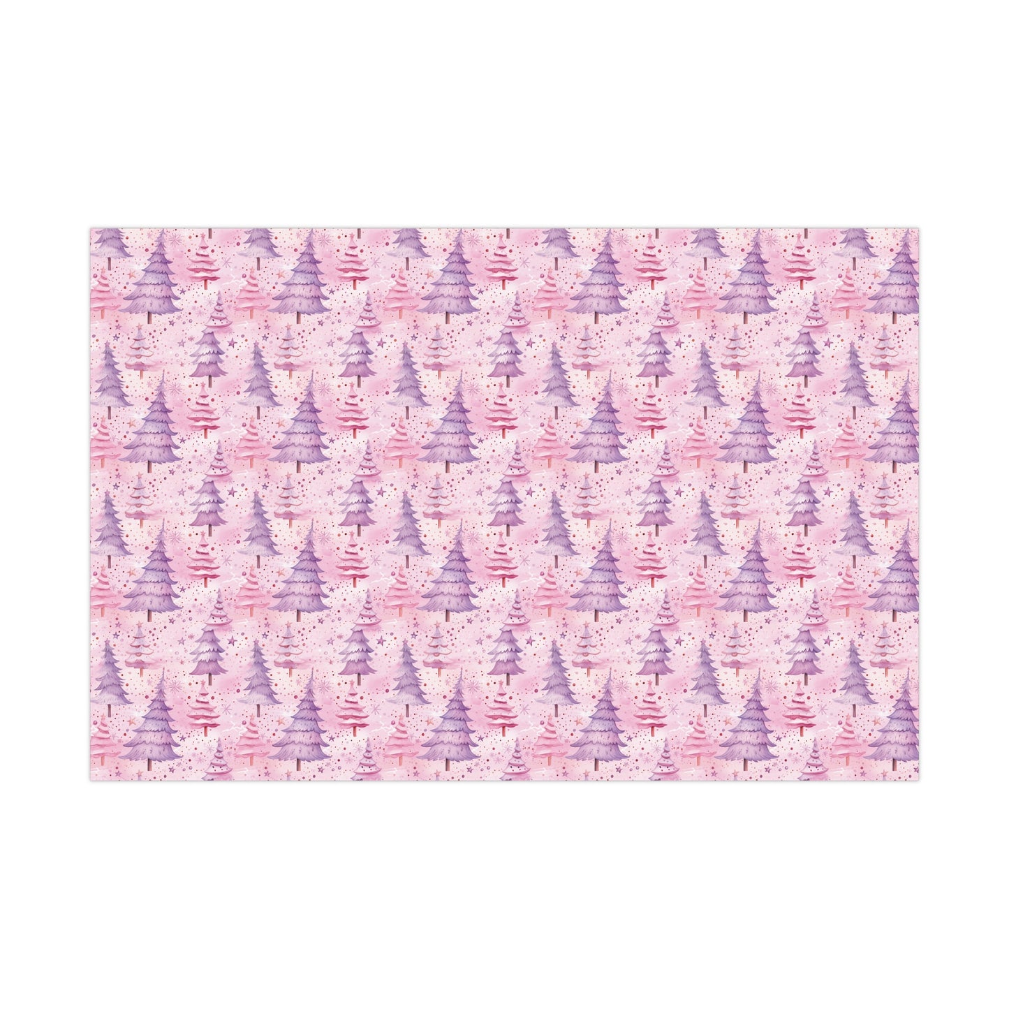 Pink Christmas Wrapping Paper