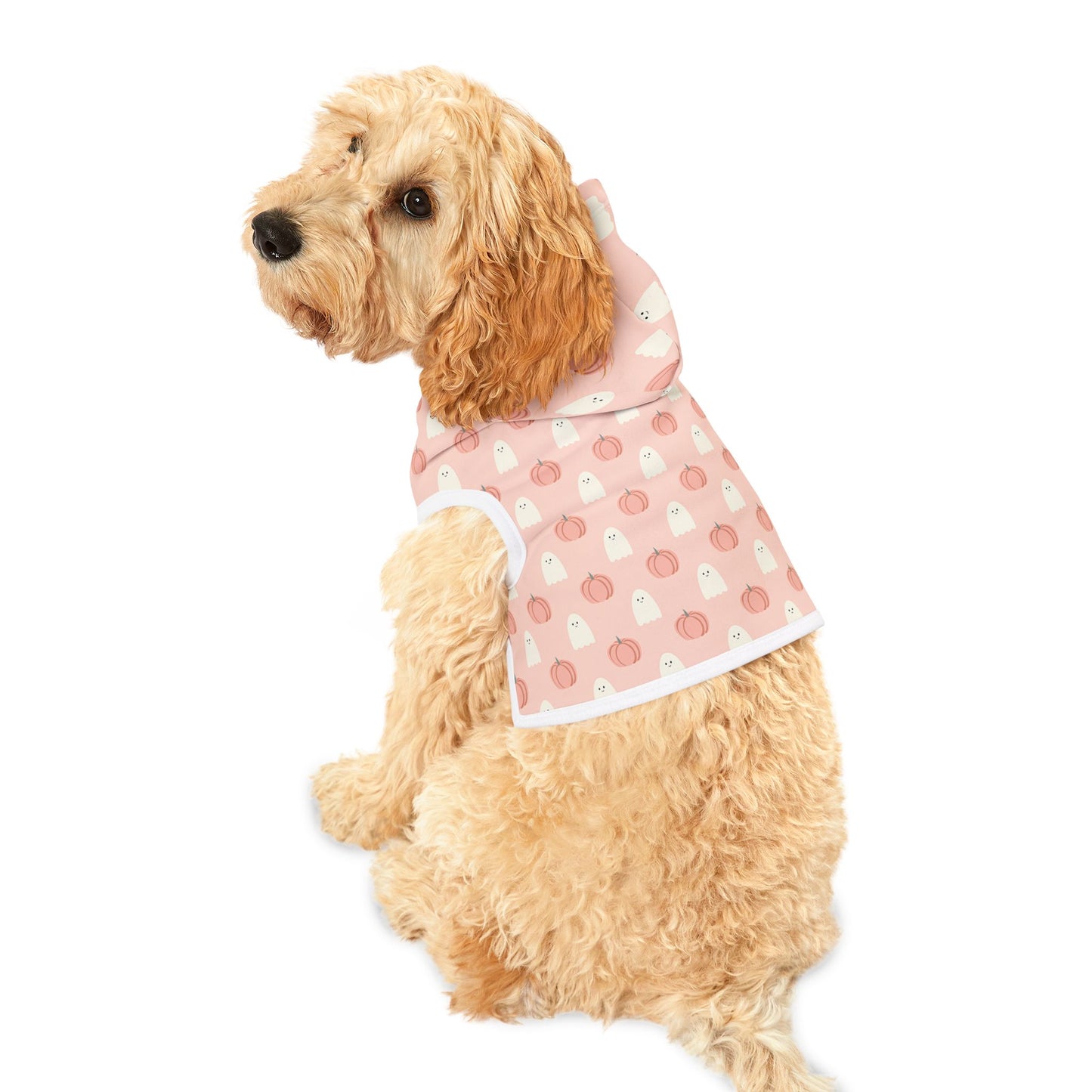 Ghostly Dog Halloween Hoodie