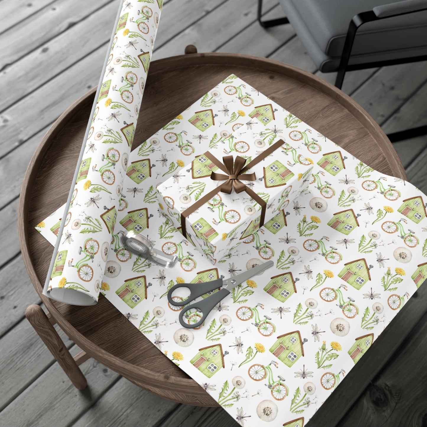 All Occassion Spring Cottage Charm Wrapping Paper