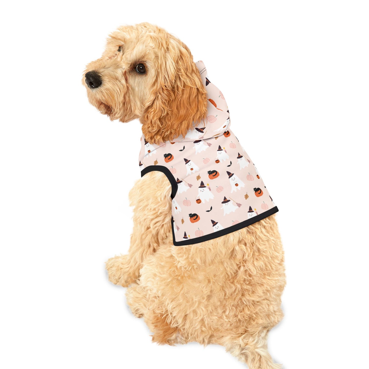 Ghostly Dog Halloween Hoodie