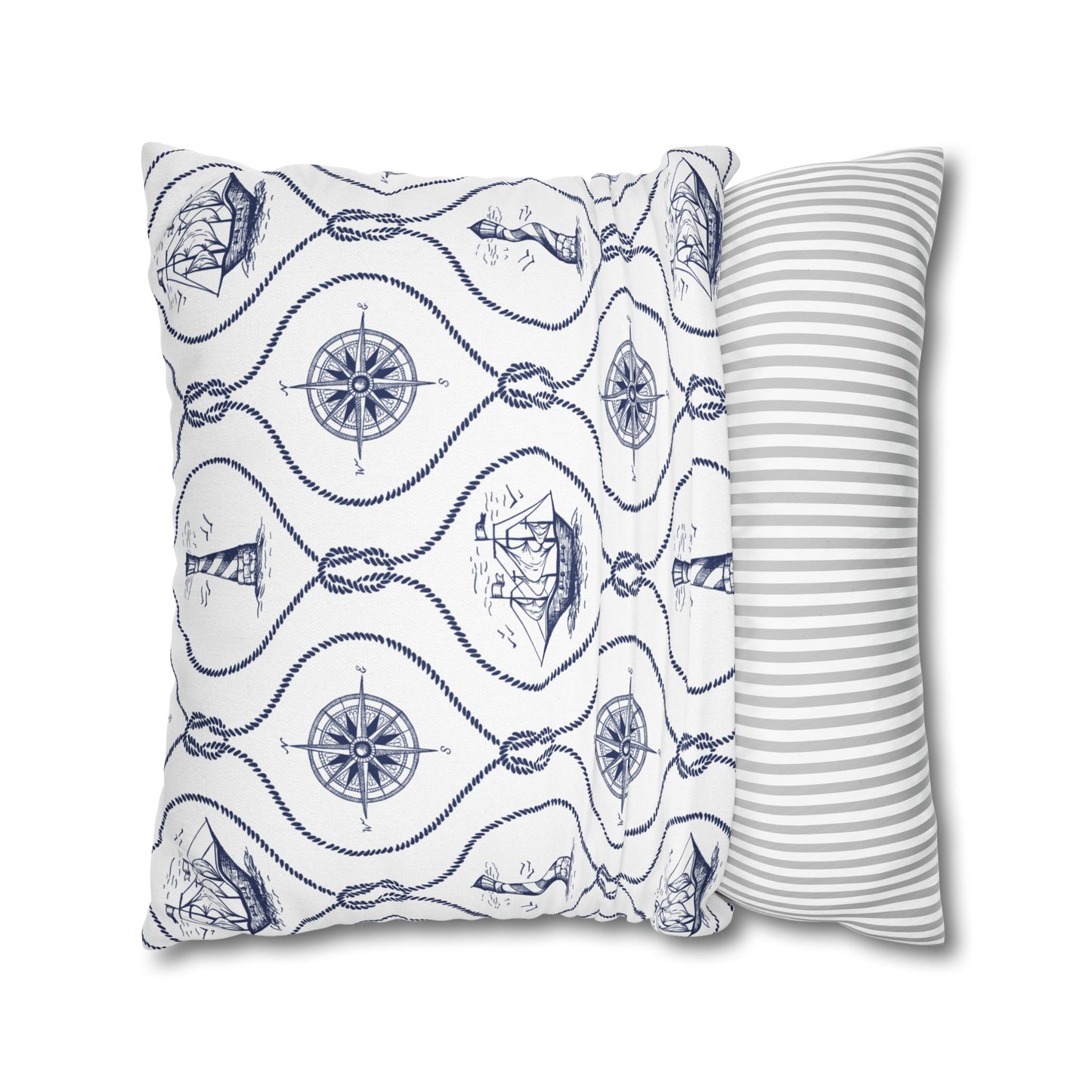 Nautical Summer Pillow Cover