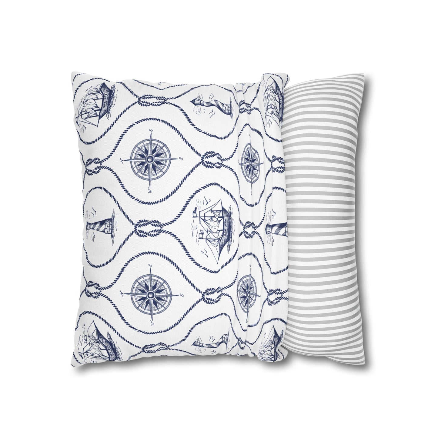 Nautical Summer Pillow Cover