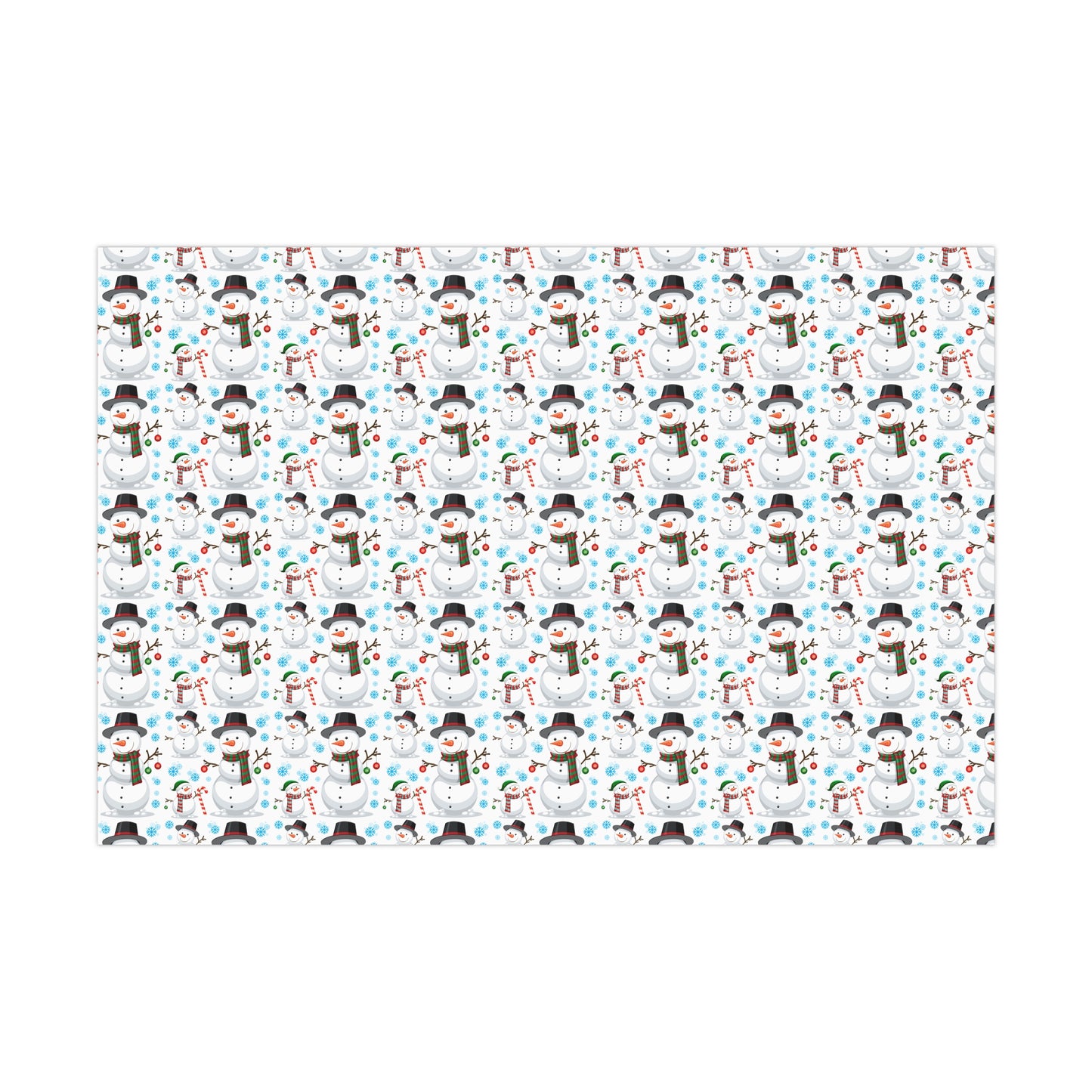 Snowman Christmas Gift Wrap, Christmas Wrapping Paper, Christmas Snow Gift Wrap, Wrapping, Christmas Gifts