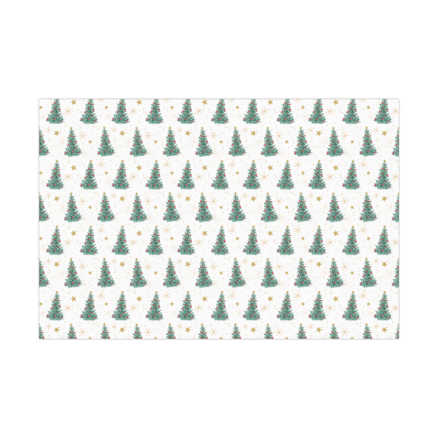 Christmas Trees, Christmas Wrapping, Christmas Wrapping Paper, Holiday Gift Wrap, Elegant Christmas, Classic Christmas