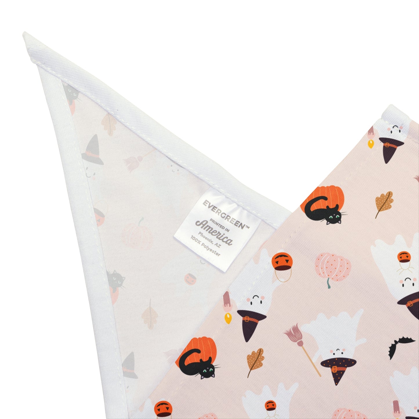 Ghosts & Pumpkins Dog Bandana