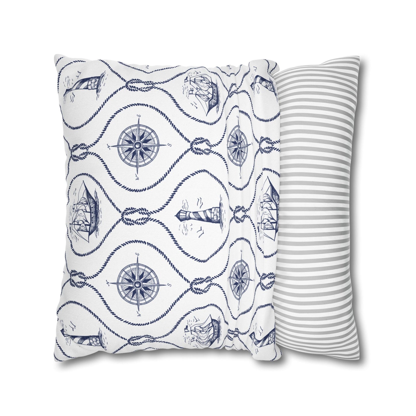 Nautical Summer Pillow Cover