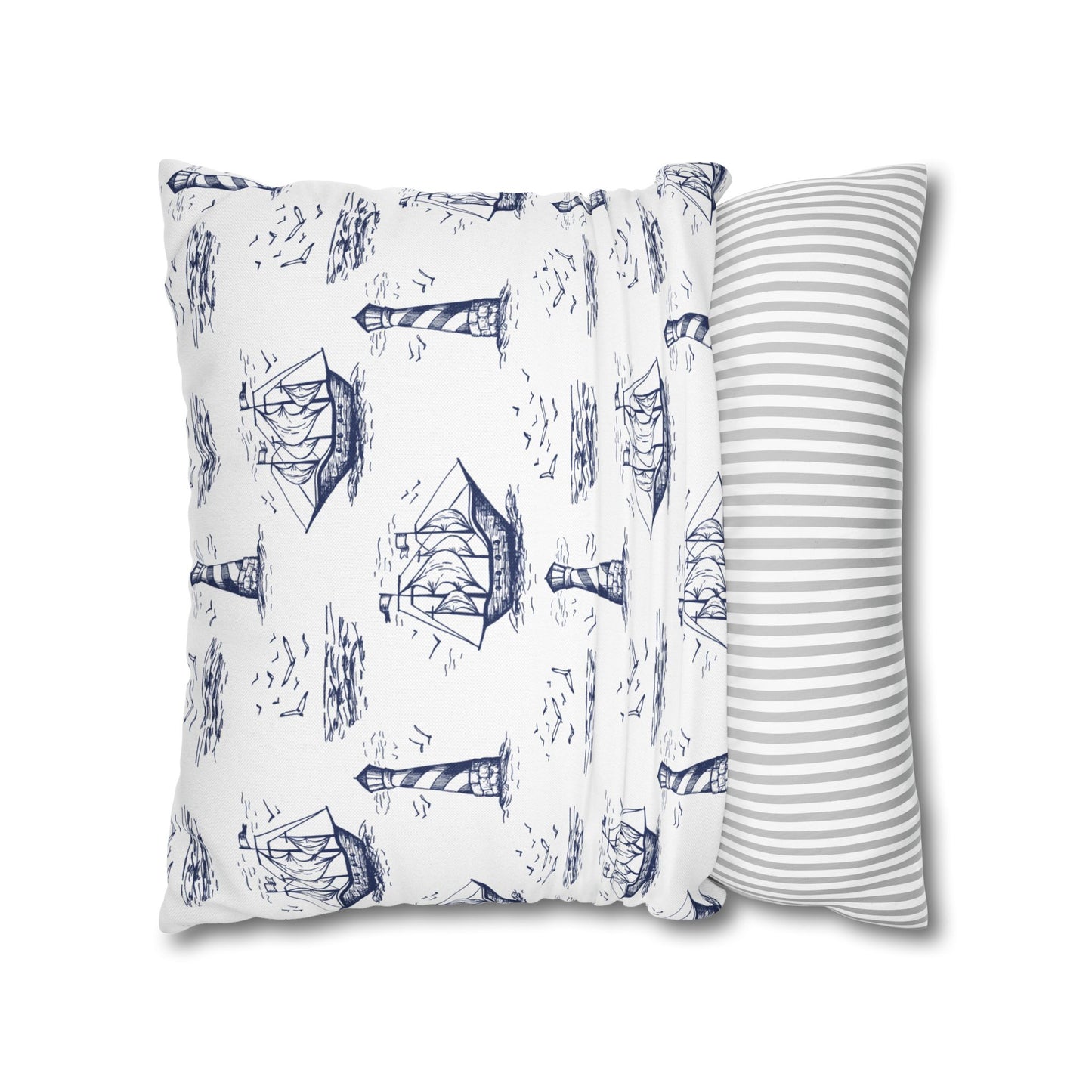 Nautical Summer Pillow Cover