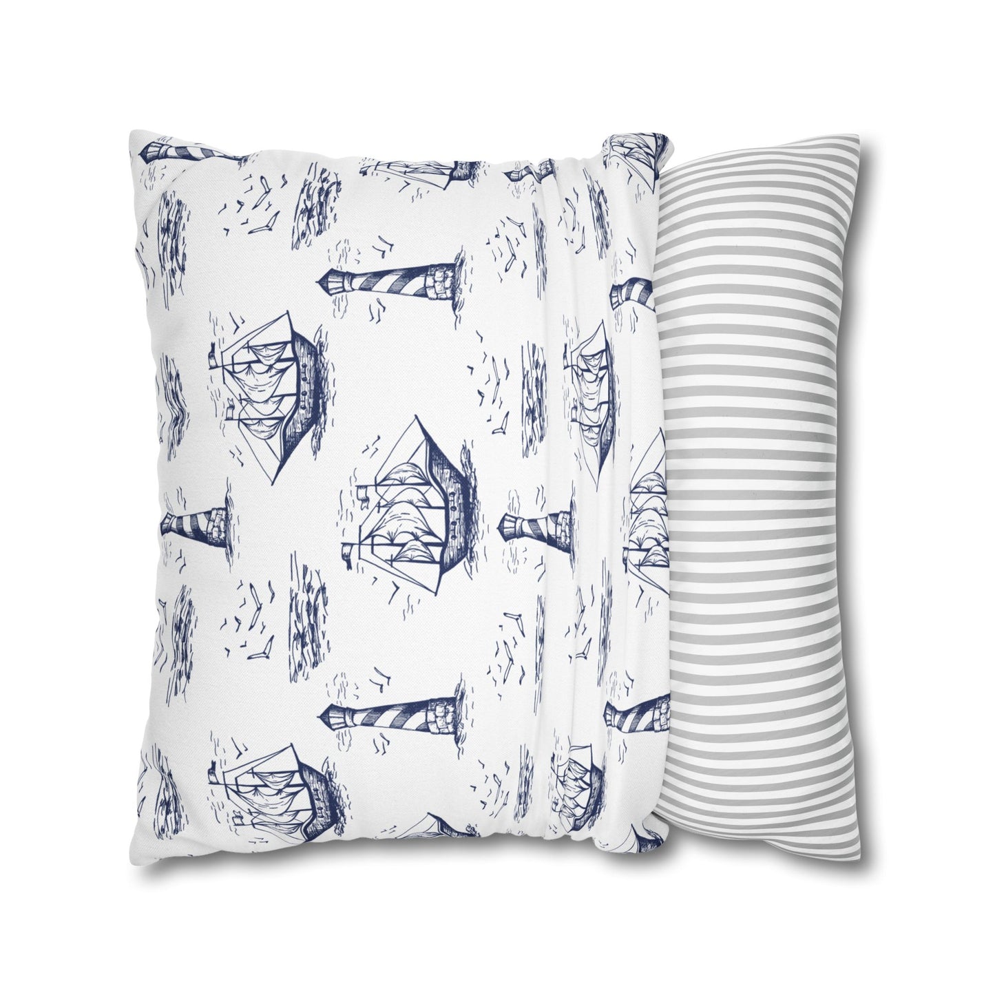 Nautical Summer Pillow Cover
