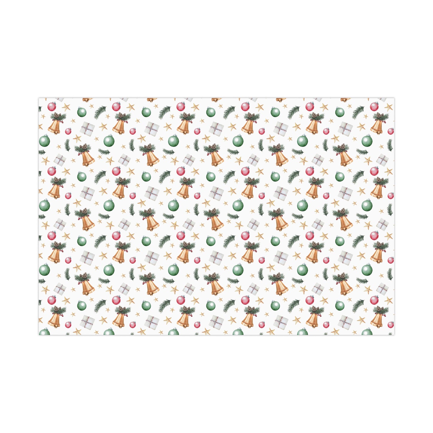 Watercolor Christmas Bells & Ornaments