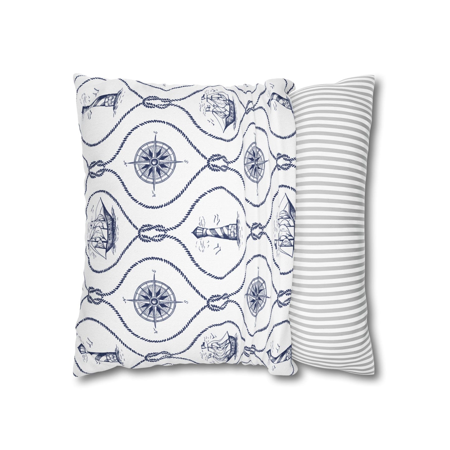 Nautical Summer Pillow Cover