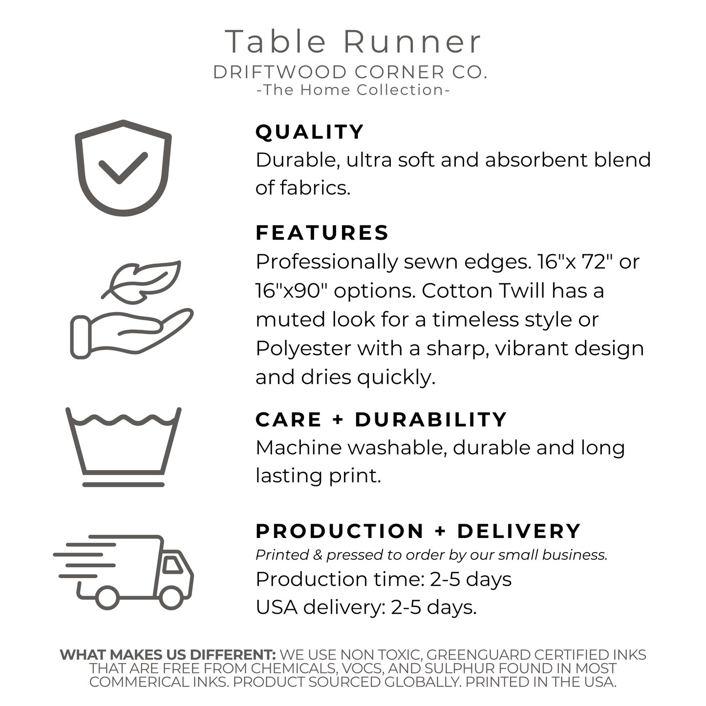 Spring Rabbit Table Runner