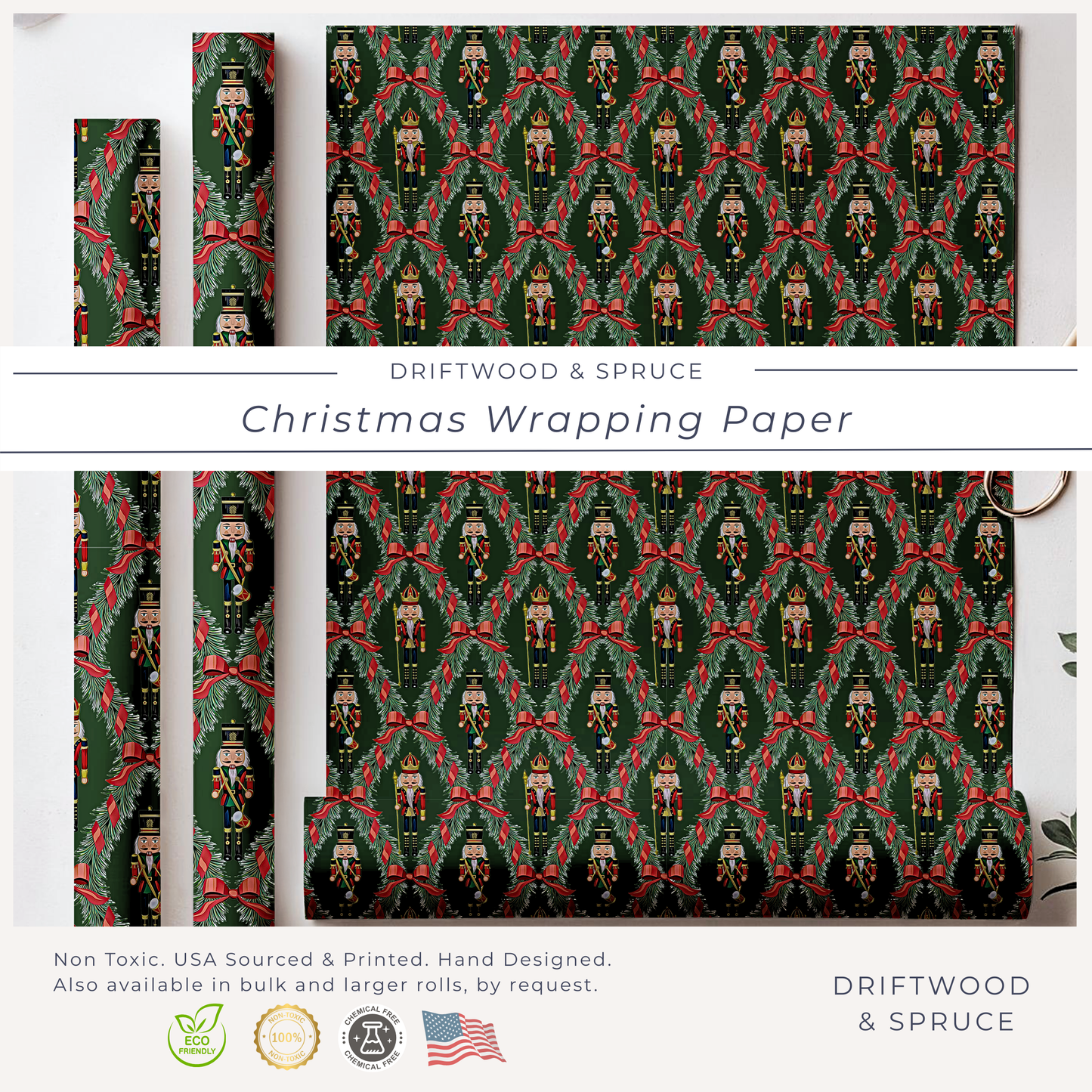Luxury Dark Green Nutcracker