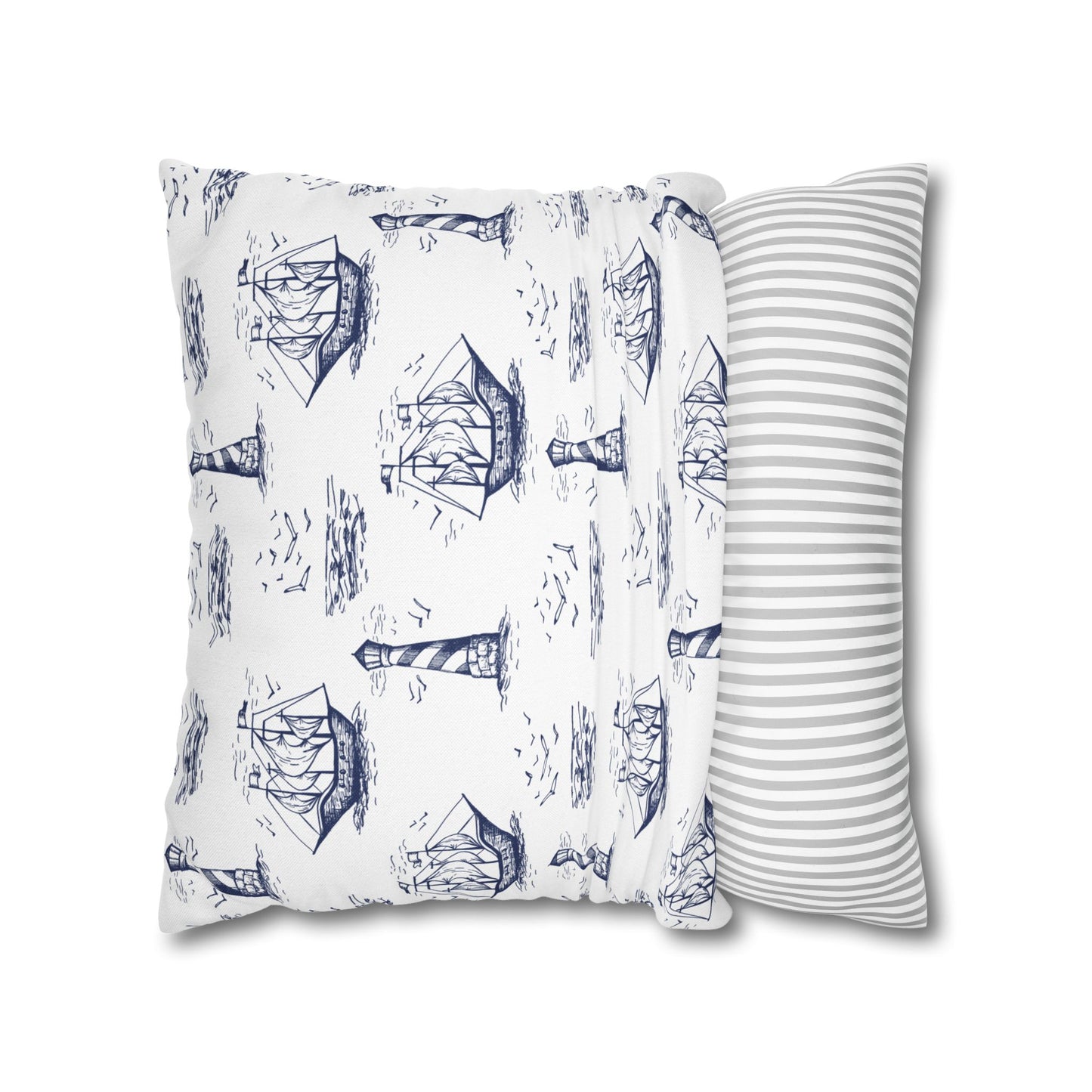 Nautical Summer Pillow Cover