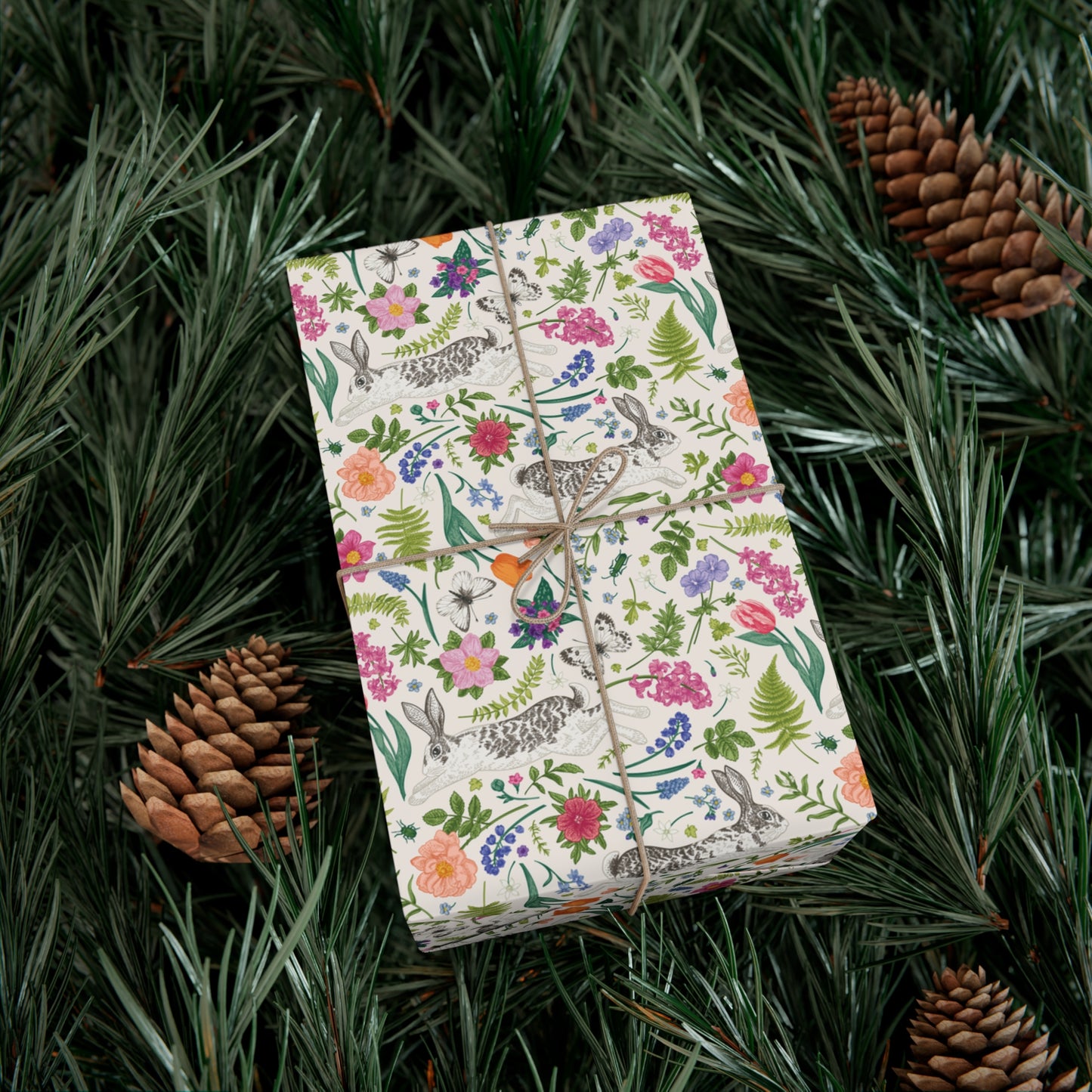 Copy of Colorful Easter Wrapping Paper, Adorable Bunnies Gift Wrap, Wrapping Paper, Easter Gift, Easter Basket, Easter Rabbit