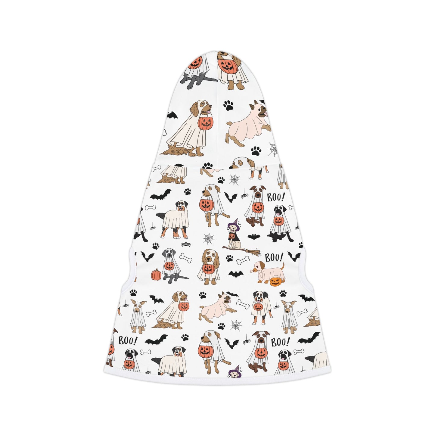 Ghostly Dog Halloween Hoodie