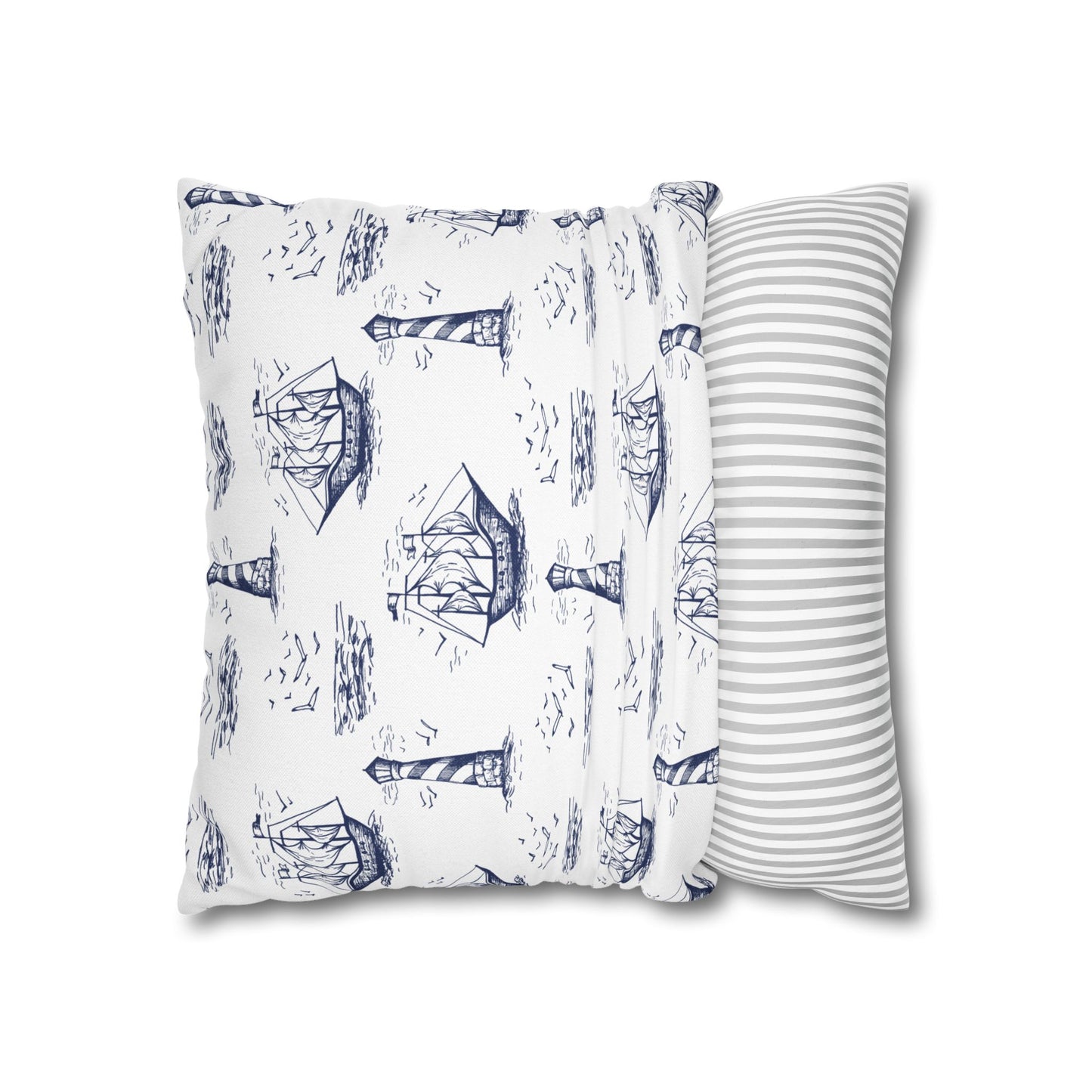 Nautical Summer Pillow Cover