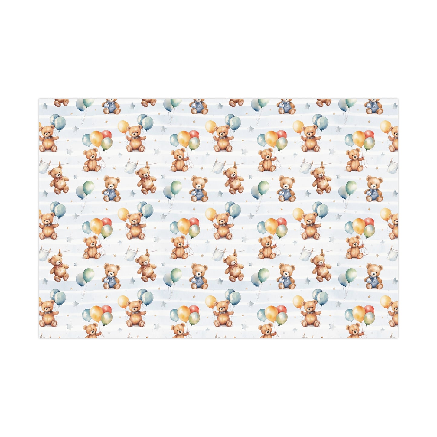 Teddy Bear Wrapping Paper