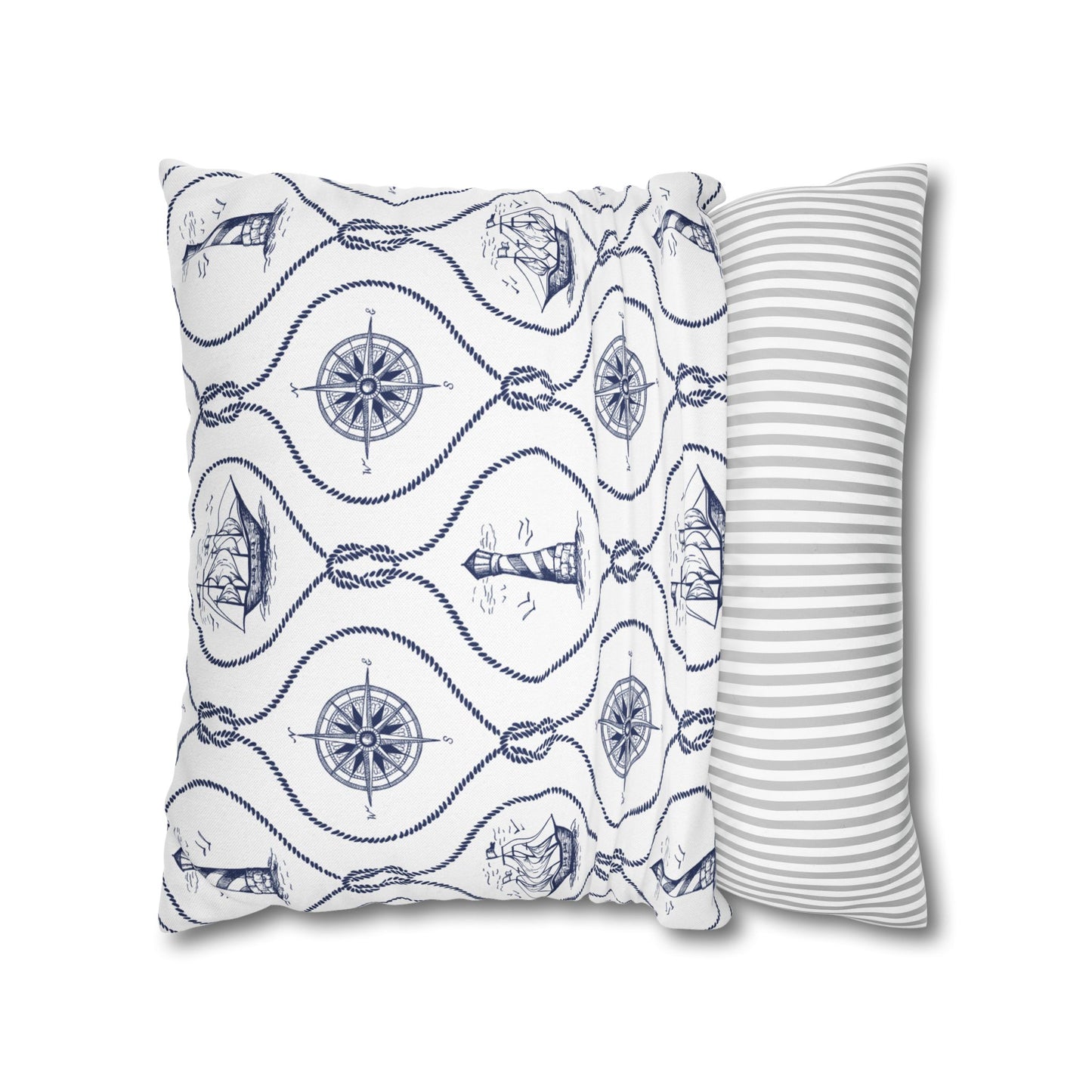Nautical Summer Pillow Cover