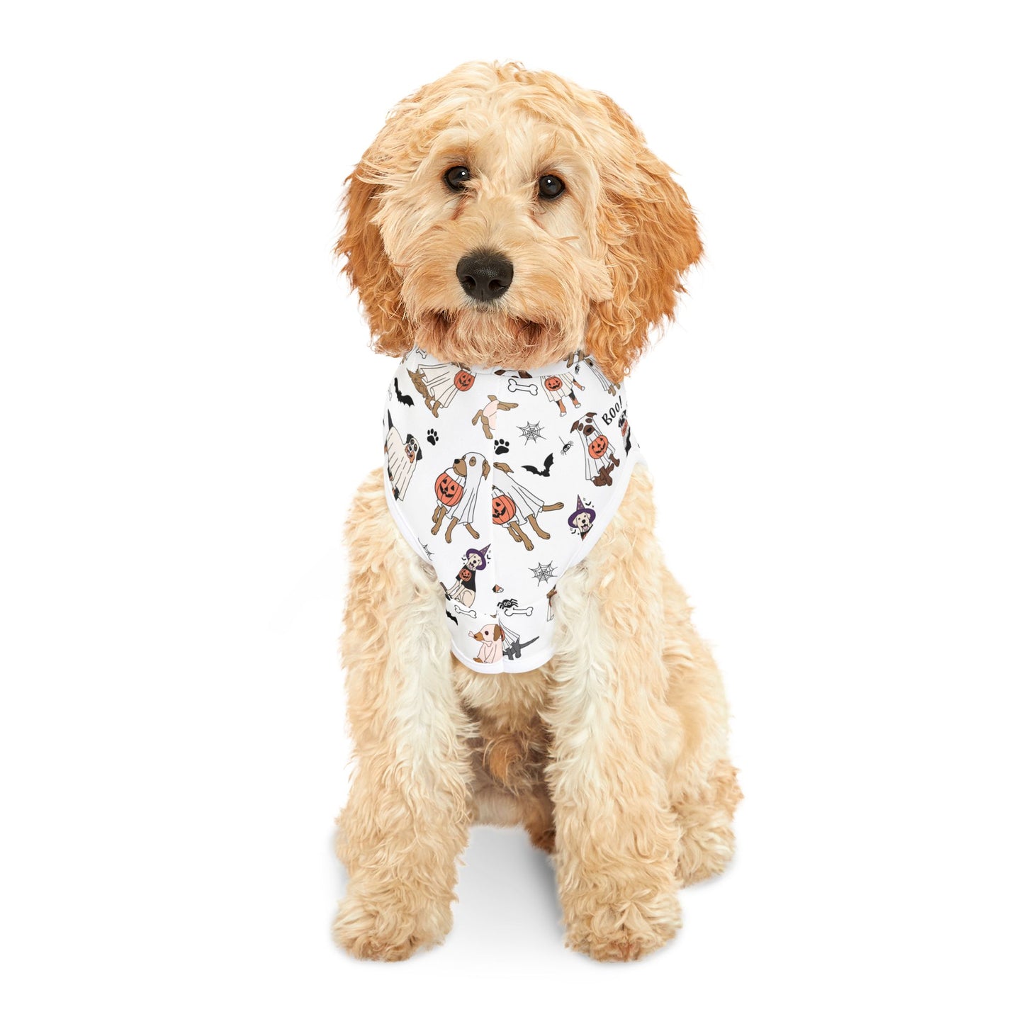 Ghostly Dog Halloween Hoodie