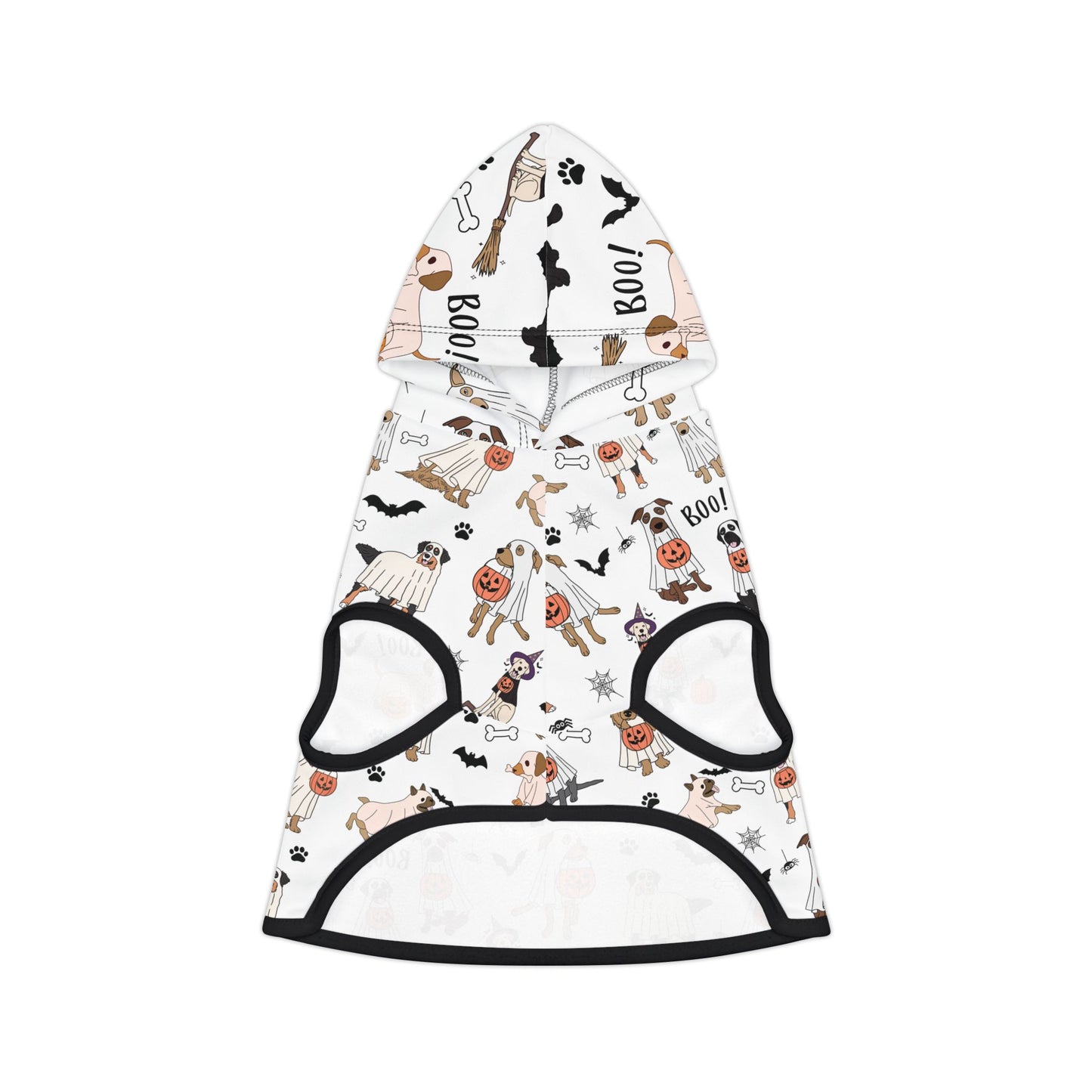 Ghostly Dog Halloween Hoodie