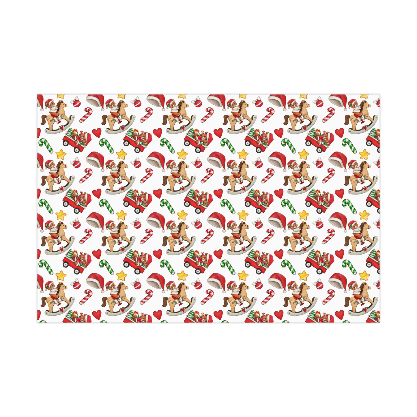 Retro 80's, 90's Christmas Children's Teddy Bear Wrapping Paper, Christmas Gift Wrap, Christmas Wrapping Paper, Christmas Gifts