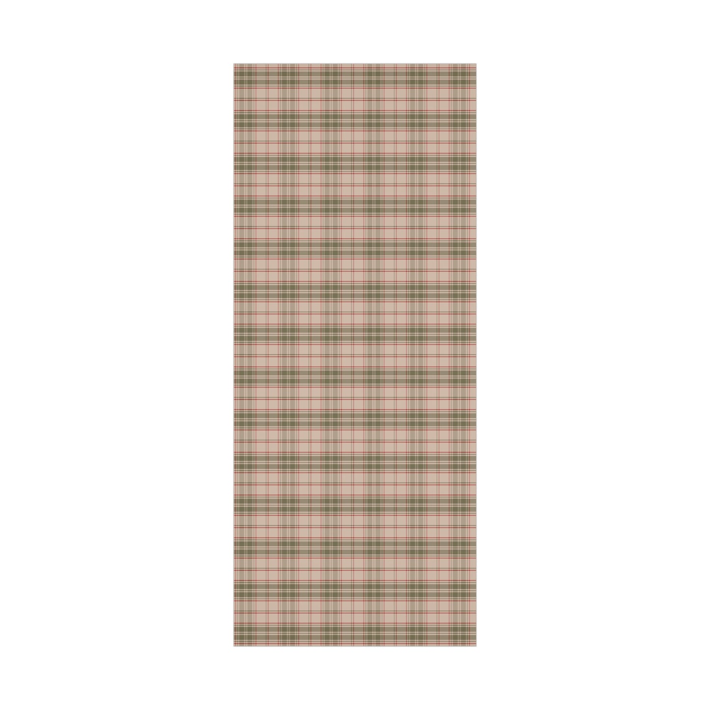 Christmas Farmhouse Vintage Rustic Plaid Classic Vintage Gift Wrap Roll, Holiday Gift Wrap, Christmas Paper, Gift Wrap, Kraft Paper