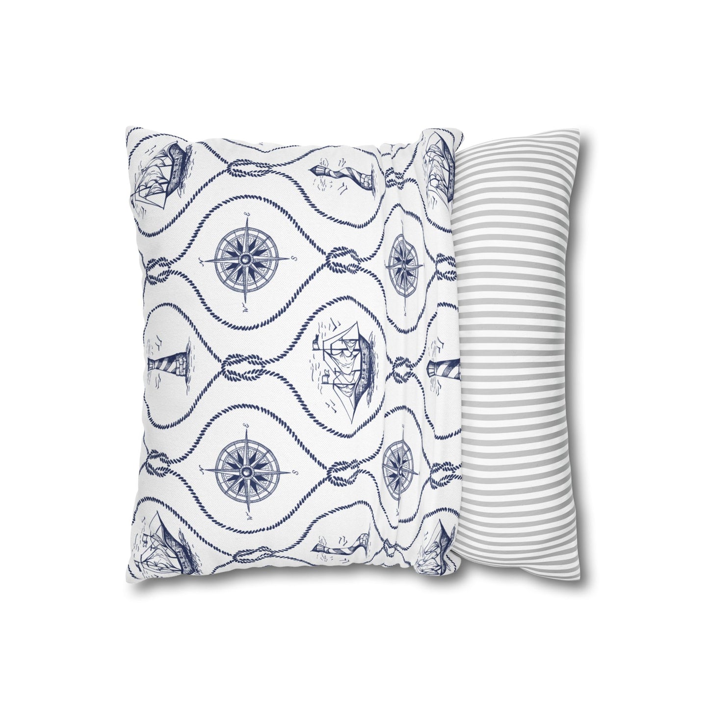Nautical Summer Pillow Cover