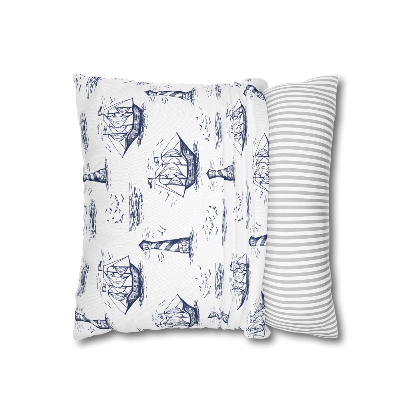 Nautical Summer Pillow Cover