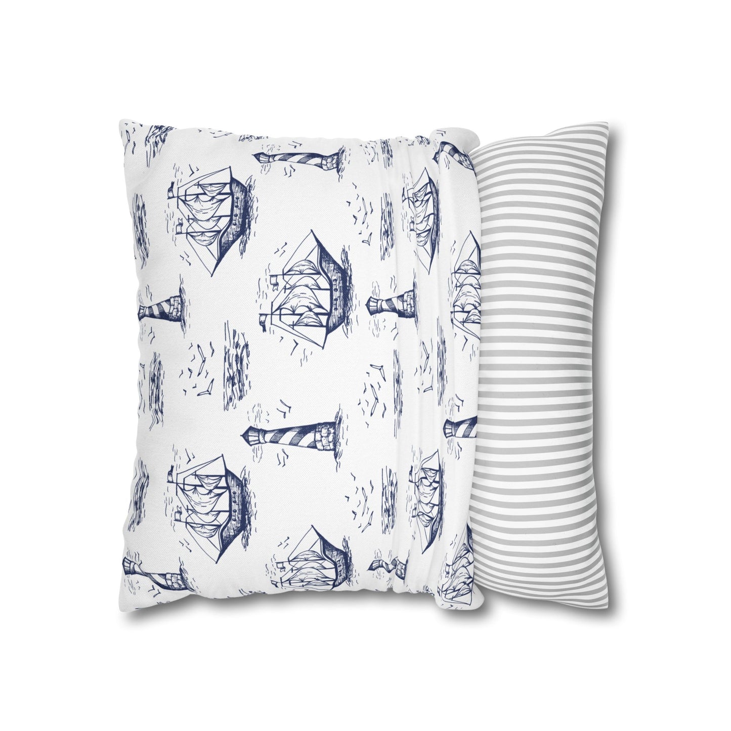 Nautical Summer Pillow Cover
