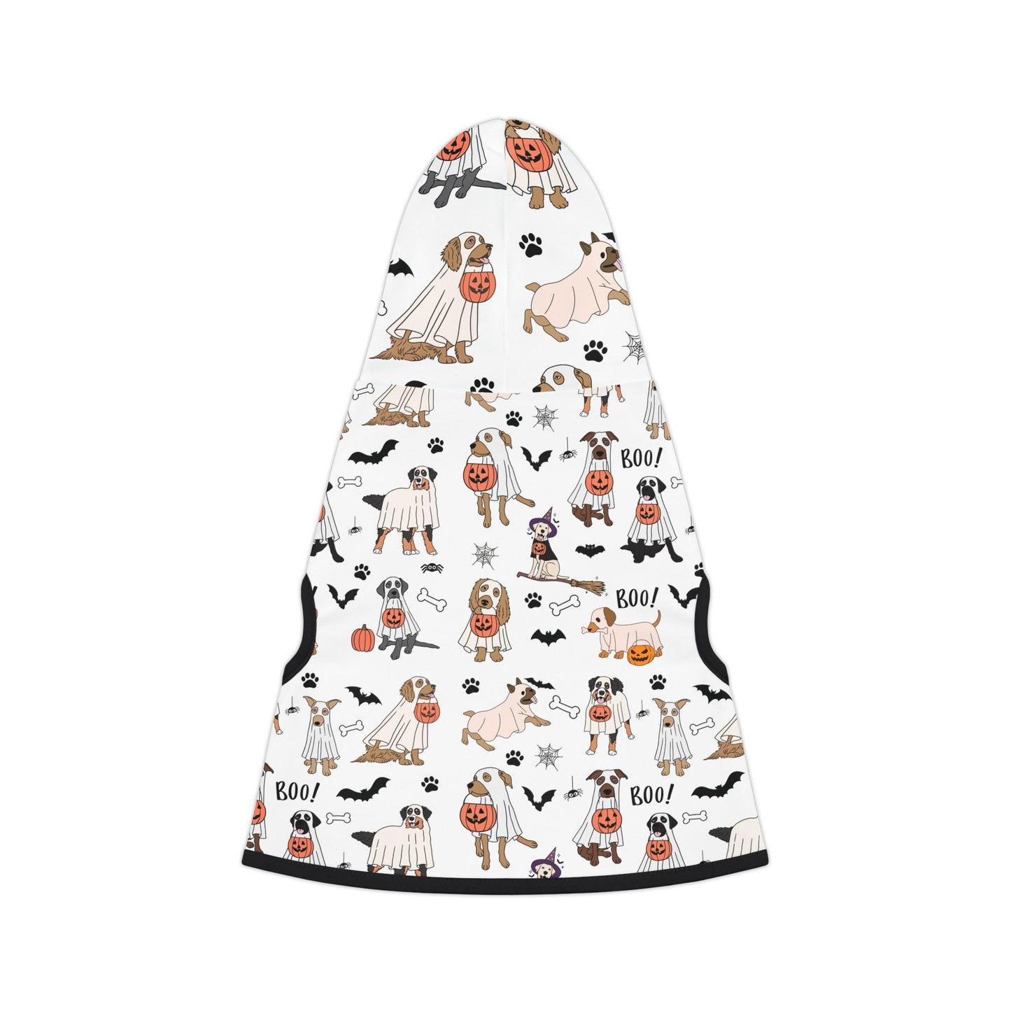 Ghostly Dog Halloween Hoodie