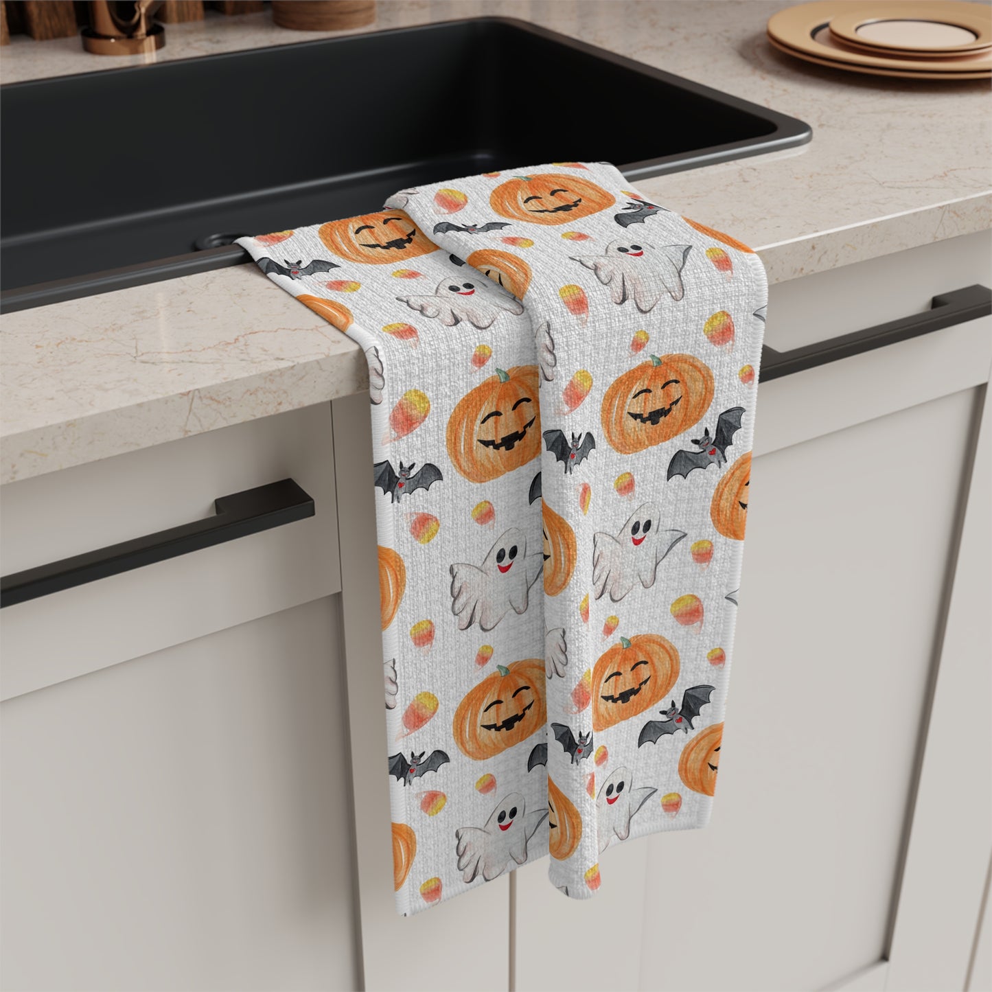 Halloween Tea Towel