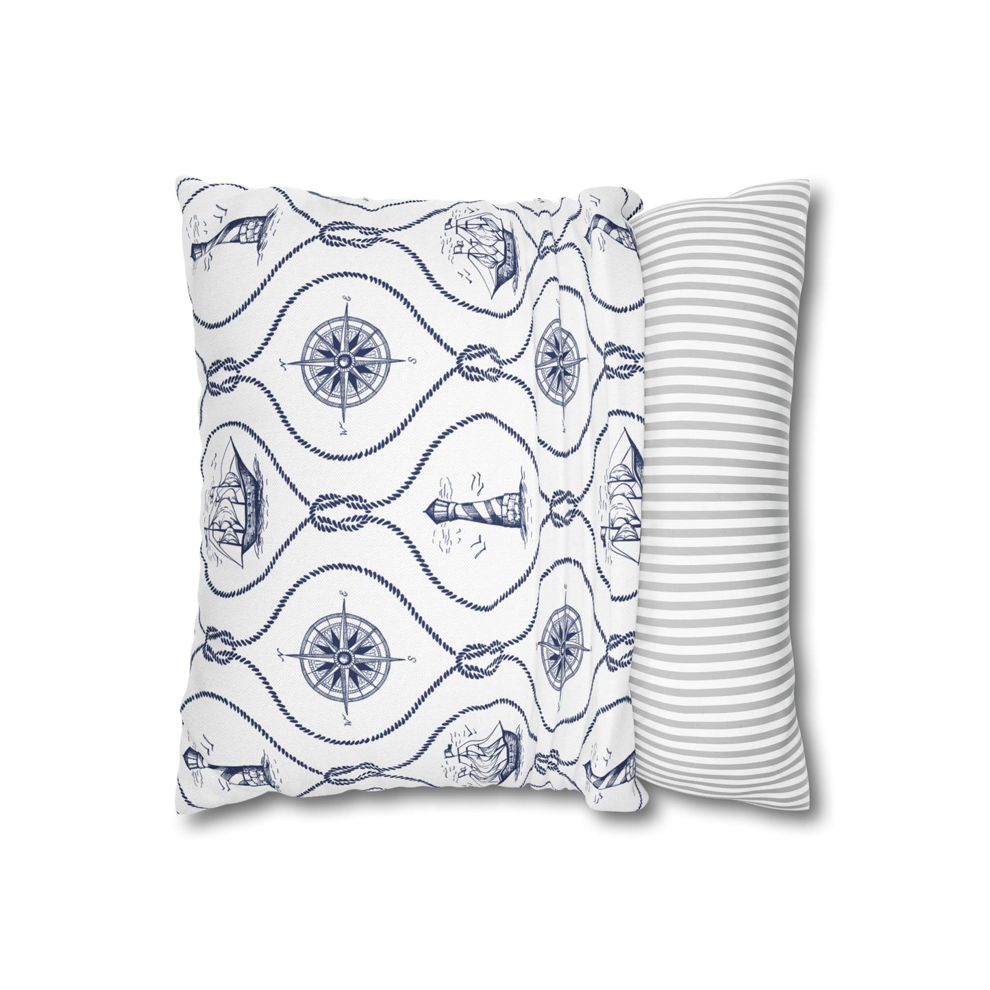 Nautical Summer Pillow Cover