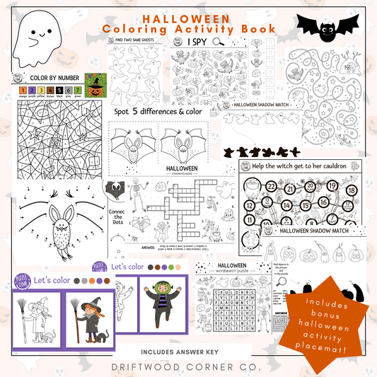 Halloween Games | Halloween Party Games | Halloween Game | Halloween Games Printable | Halloween Games for Adults Kids | Printable Games