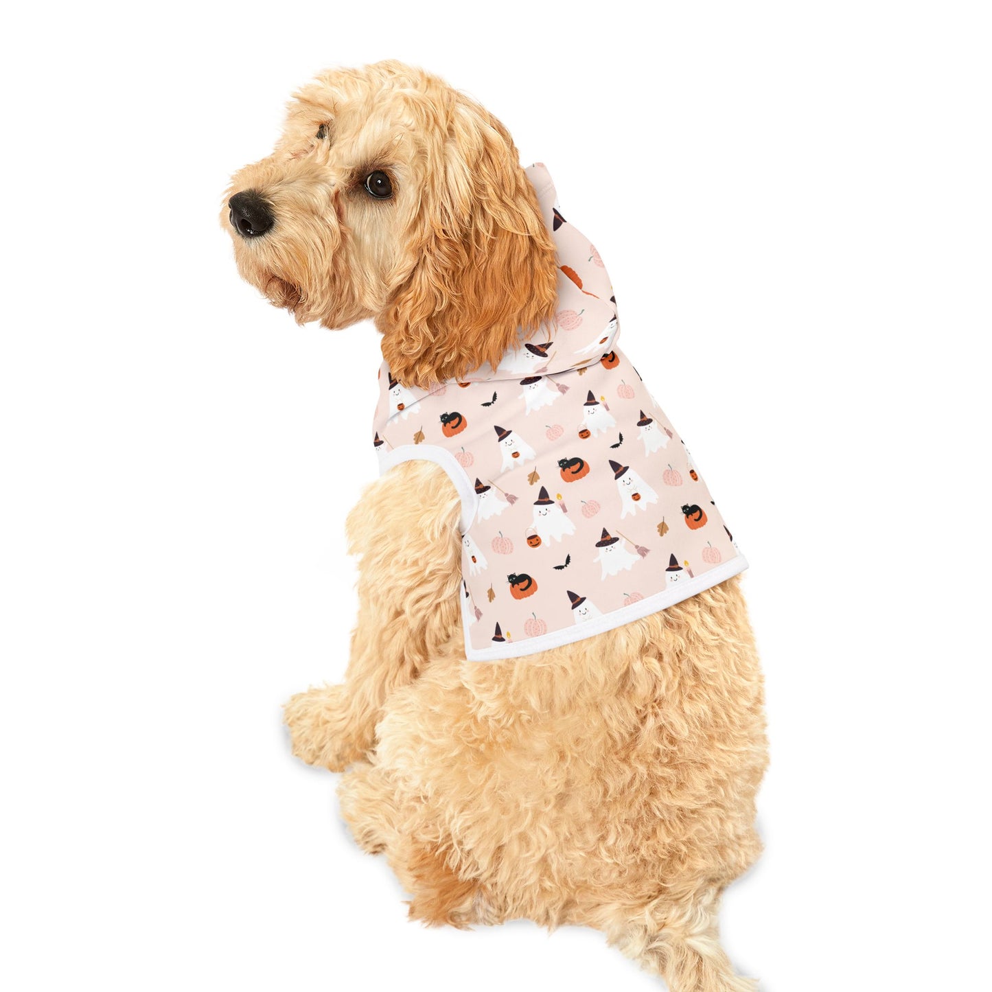 Ghostly Dog Halloween Hoodie
