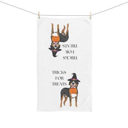 Swissy Tricks for Treats Kitchen Towel
