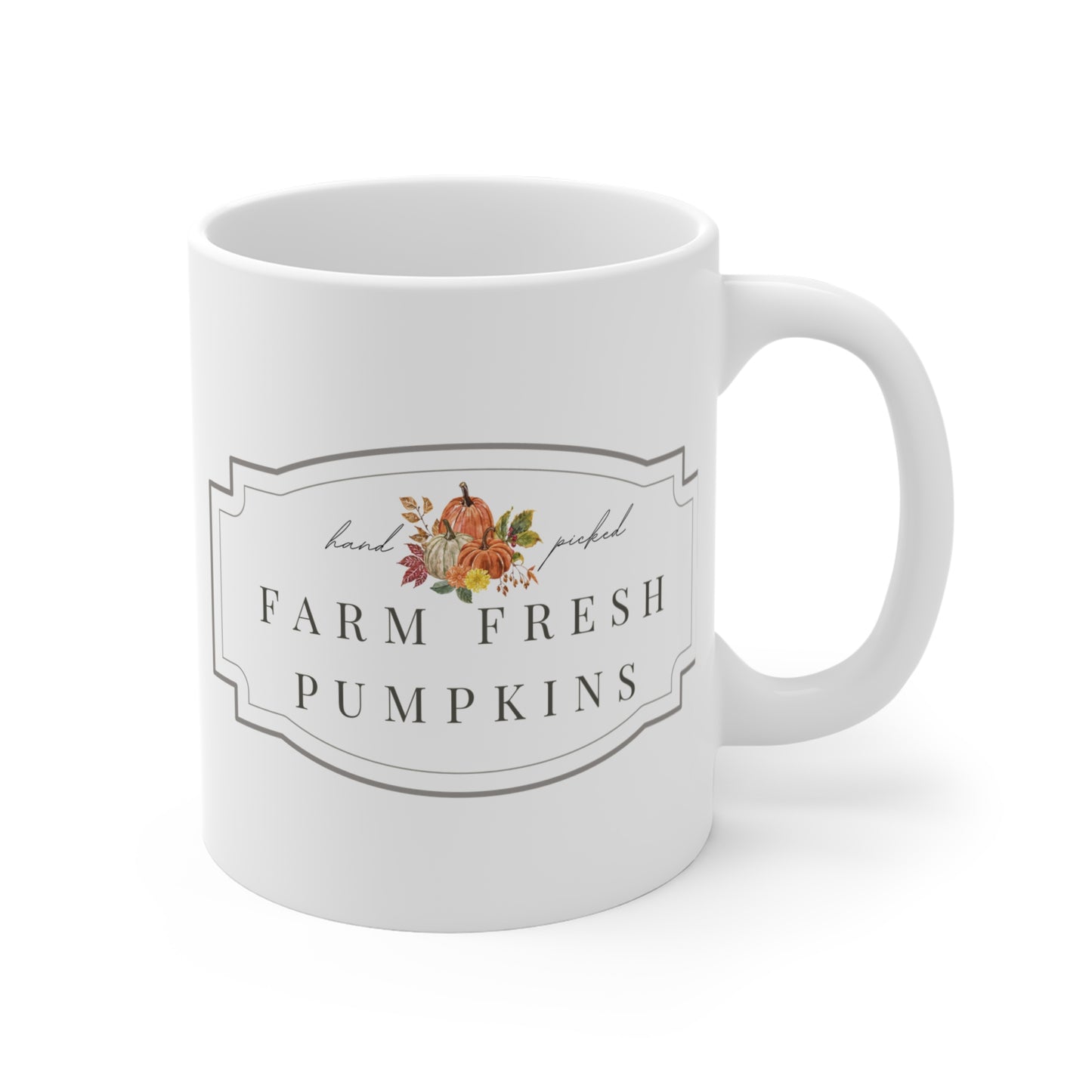 Farm Fresh Pumpkins Fall Mug