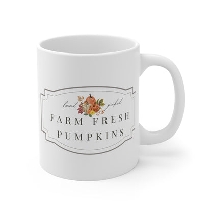 Farm Fresh Pumpkins Fall Mug