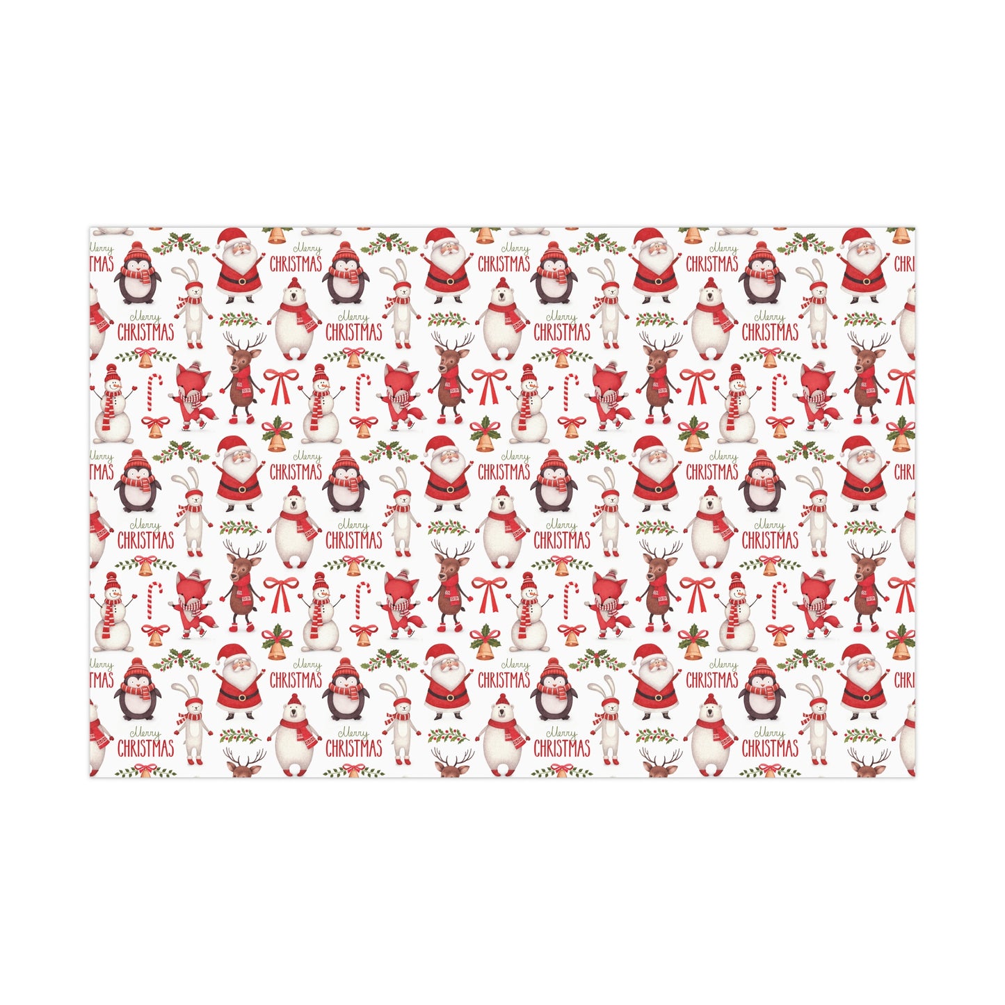 Christmas Characters Wrapping Paper