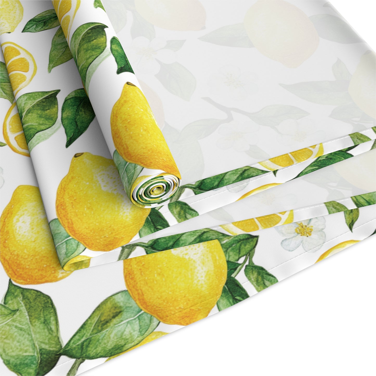 Summer Lemon Table Runner