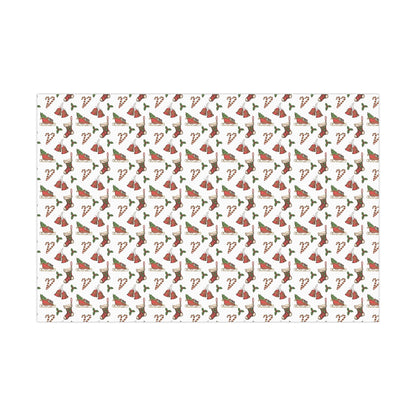 Vintage Retro Christmas Gift Wrap