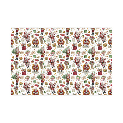 Christmas Santa Gift Wrap