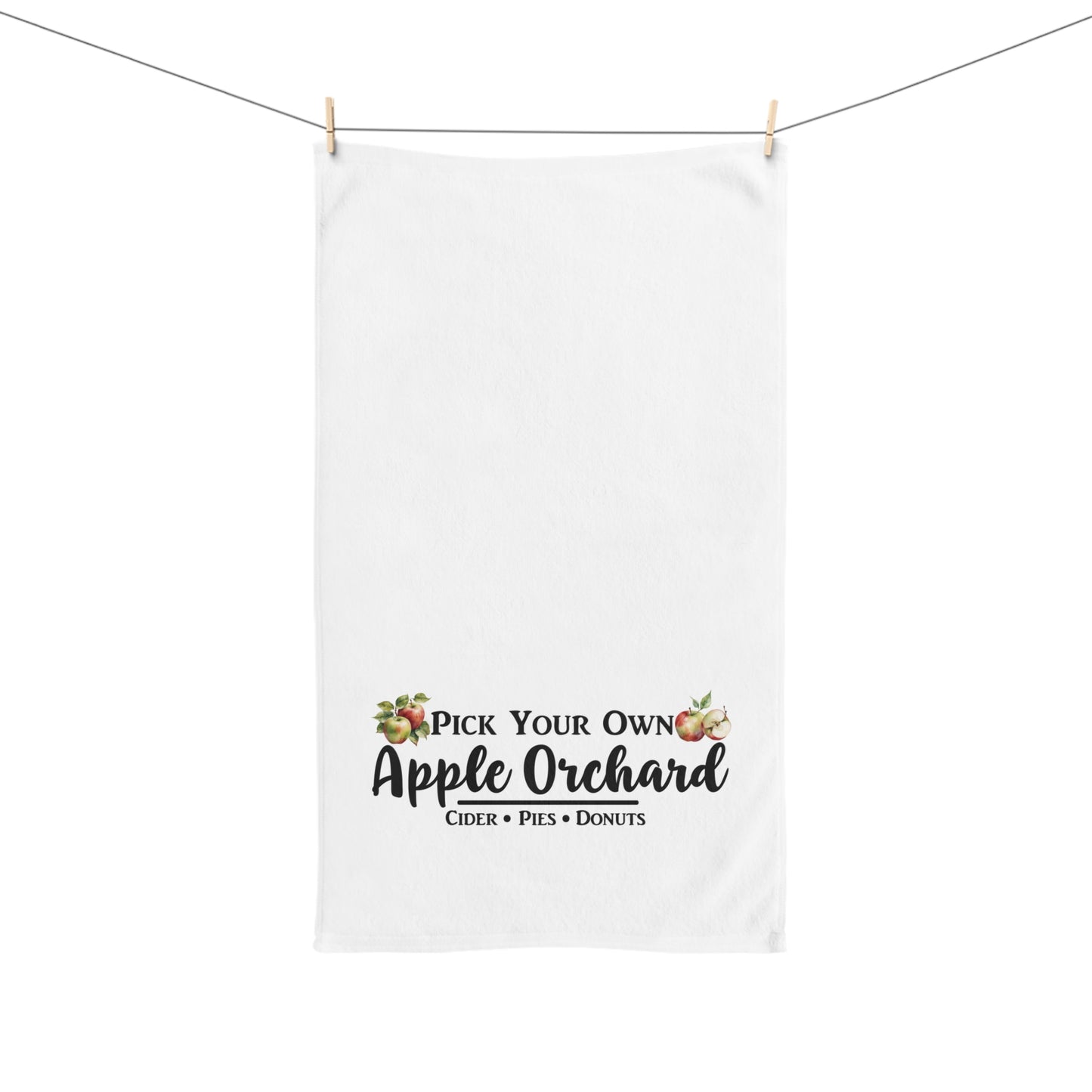 Apple Orchard Fall Harvest Hand Towel