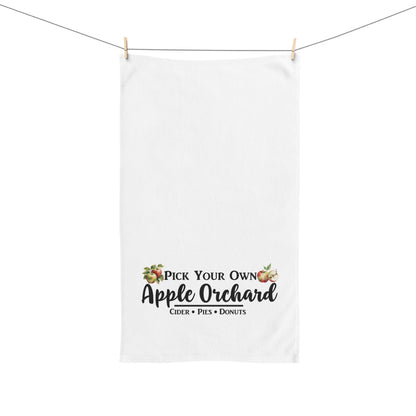 Apple Orchard Fall Harvest Hand Towel