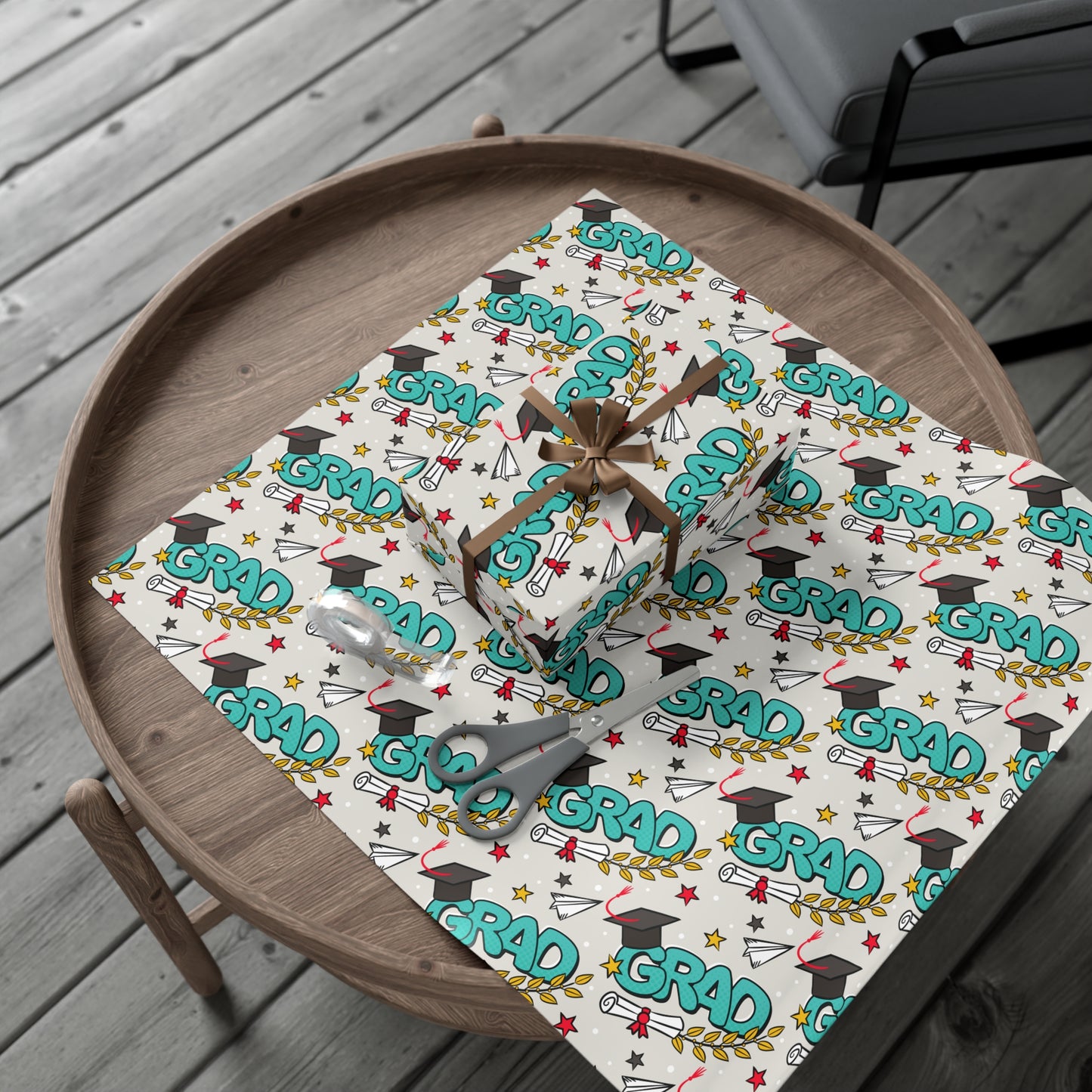 Graduation Wrapping Paper