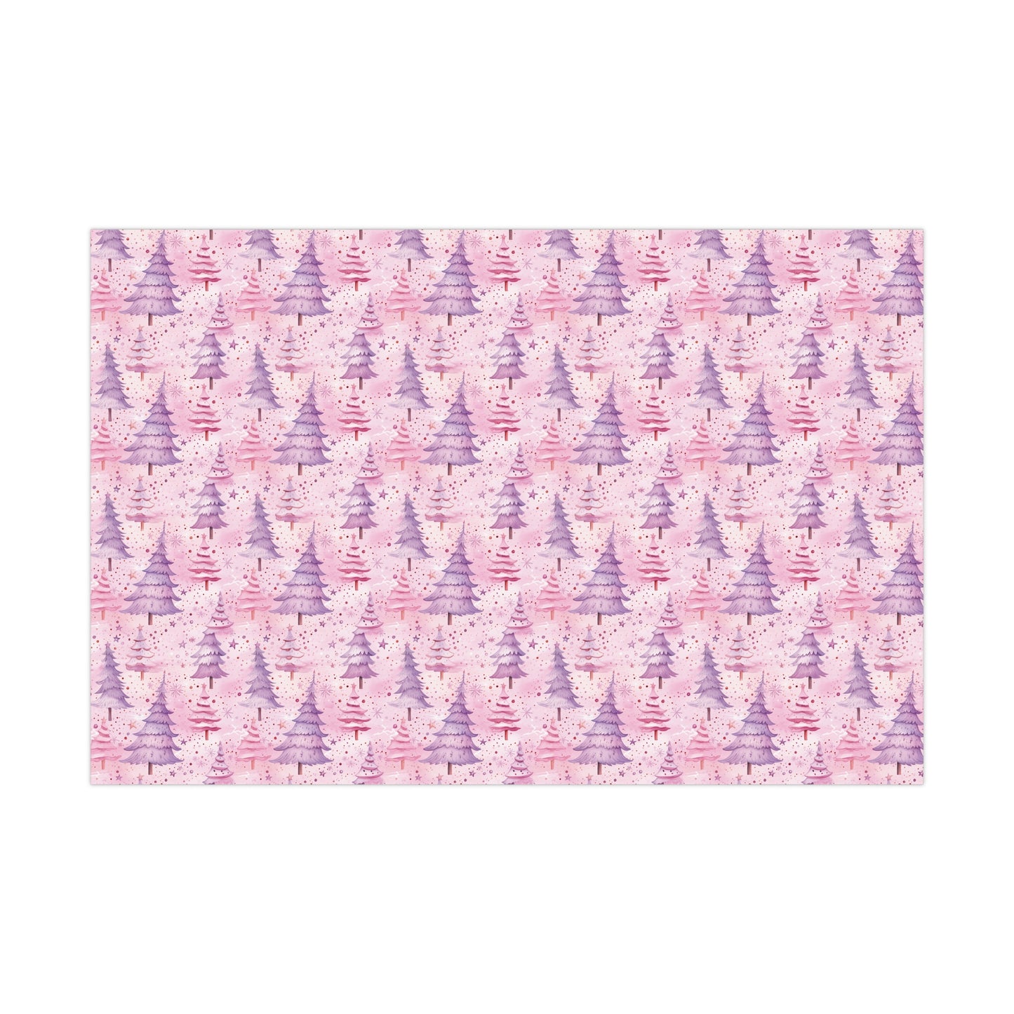 Pink Christmas Wrapping Paper