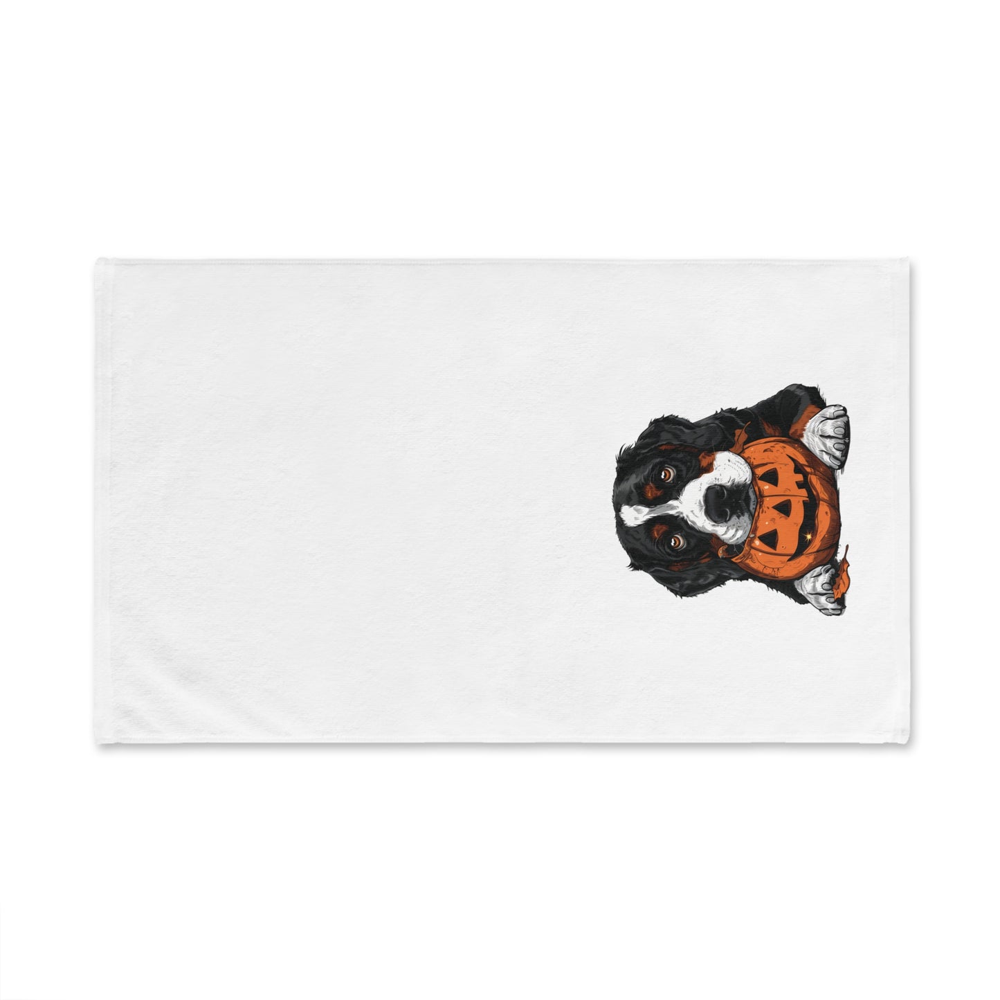 Greater Swiss Mountain Dog Halloween Hand Towel