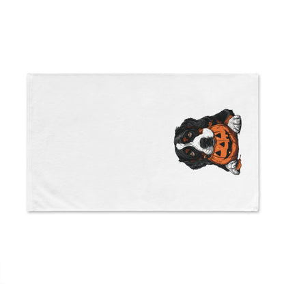 Greater Swiss Mountain Dog Halloween Hand Towel
