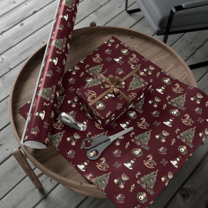 Ralph Lauren Children's Christmas, Tartan Plaid Wrapping