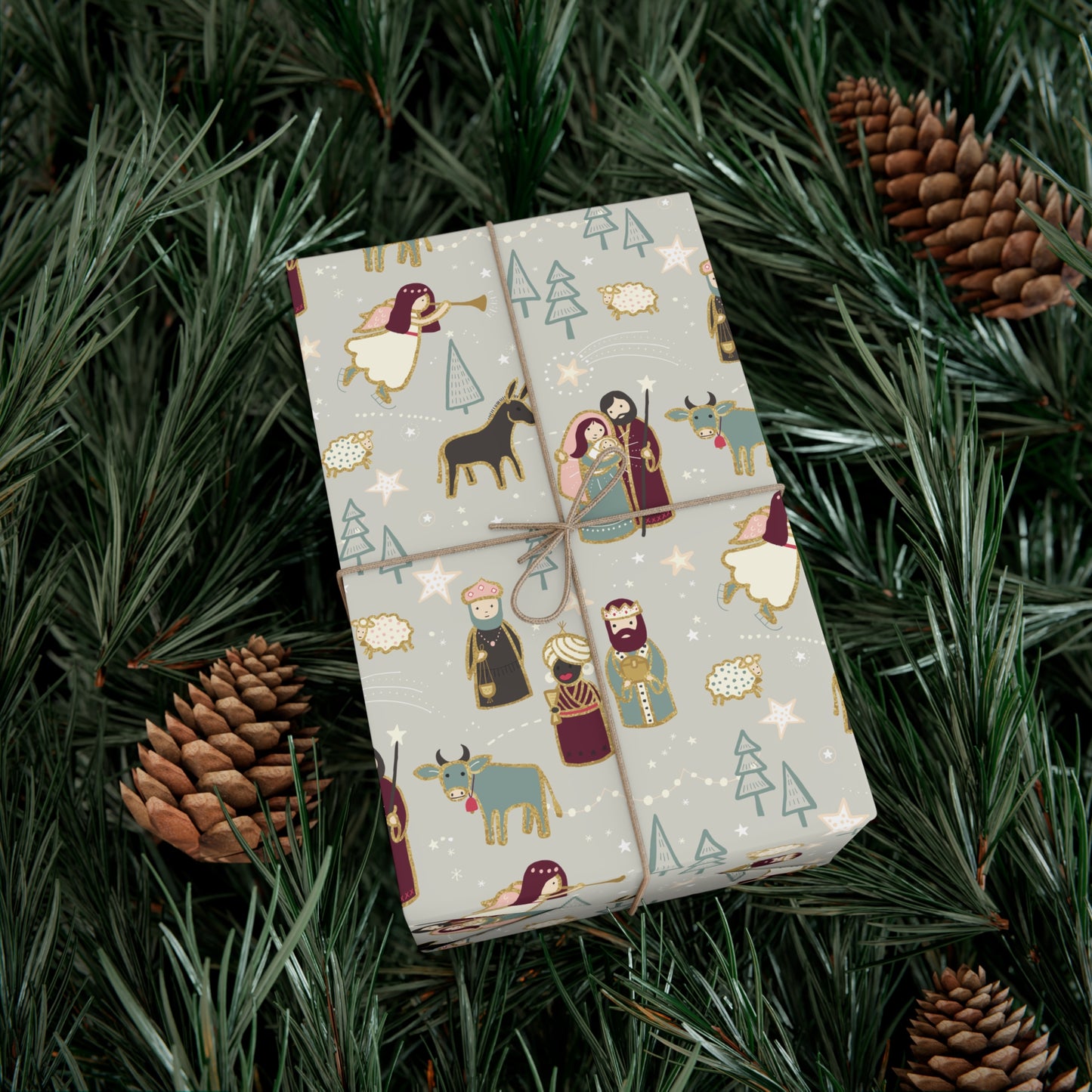 Christmas Nativity Gift Wrap